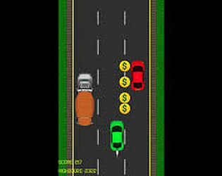 2D car racing game