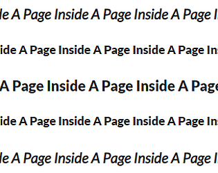 A Page Inside A Page Inside A Page Inside A-
