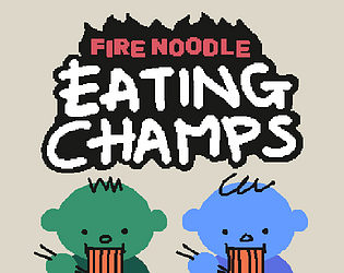 Fire Noodle Eating Champs