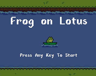 Frog on Lotus