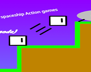 Let's go to the spaceship Action games(Smartphone compatible)