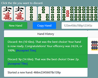 Mahjong Efficiency Trainer