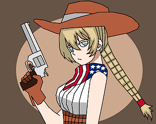 Old West Cowgirl Gunnie