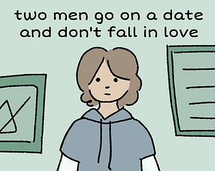 two men go on a date and don't fall in love