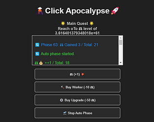 🌋Click Apocalypse🚀