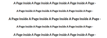 A Page Inside A Page Inside A Page Inside A-