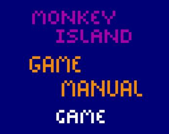Monkey Island Game Manual