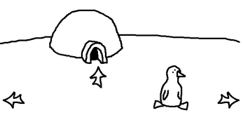 Penguin love