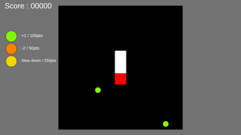 Snake in square world (training project)