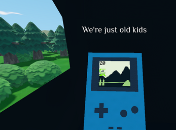 We're just old kids